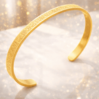 طقم مجوهرات إسلامية آية الكرسي | اشترِ سوارًا واحصل على قلادة مجانًا | مطلي بالذهب عيار 18