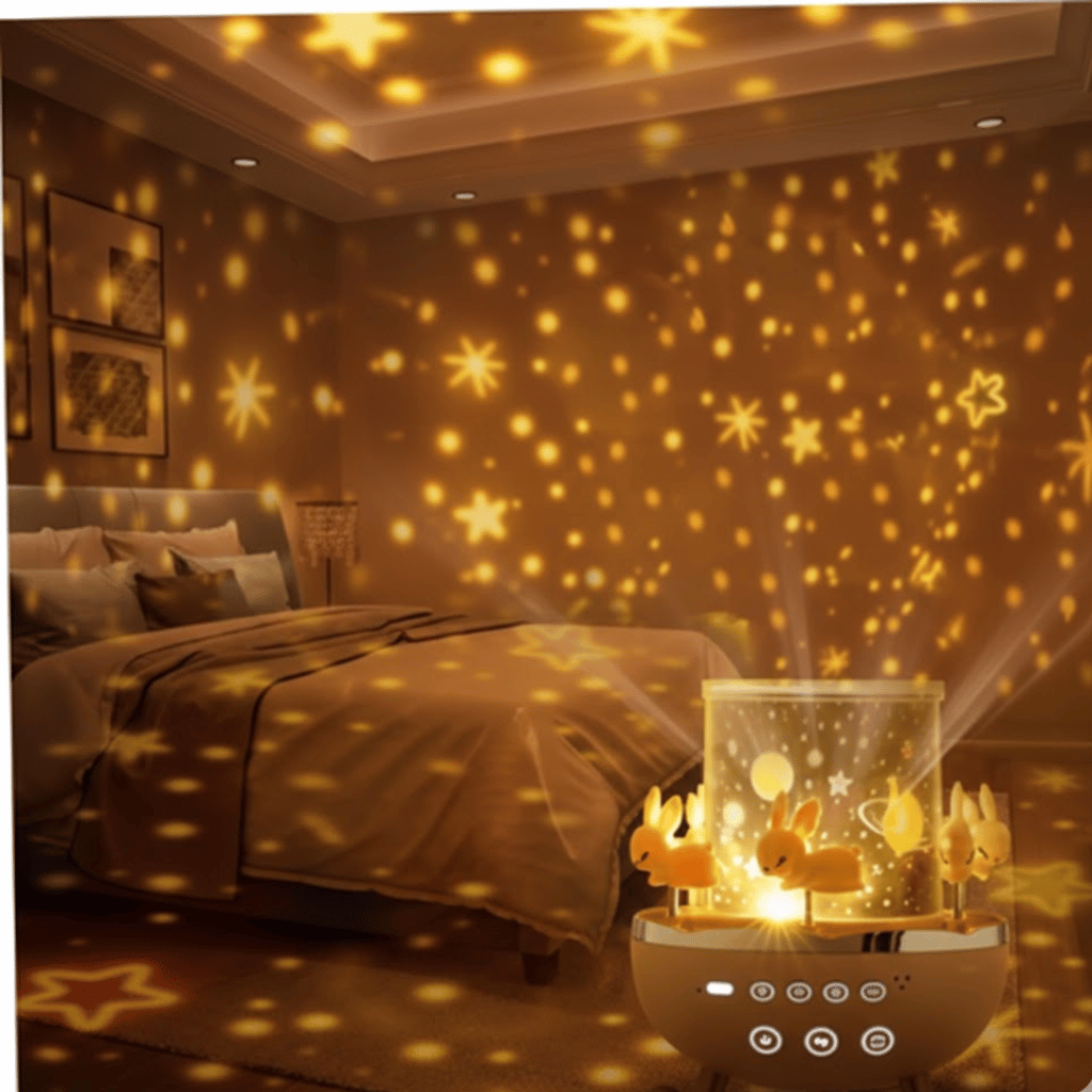 Bunny’s Carousel Musical Toy with Lights & Sound for Kids