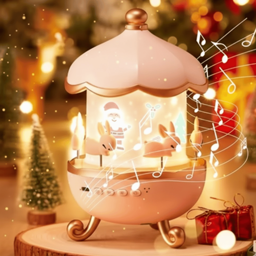Bunny’s Carousel Musical Toy with Lights & Sound for Kids