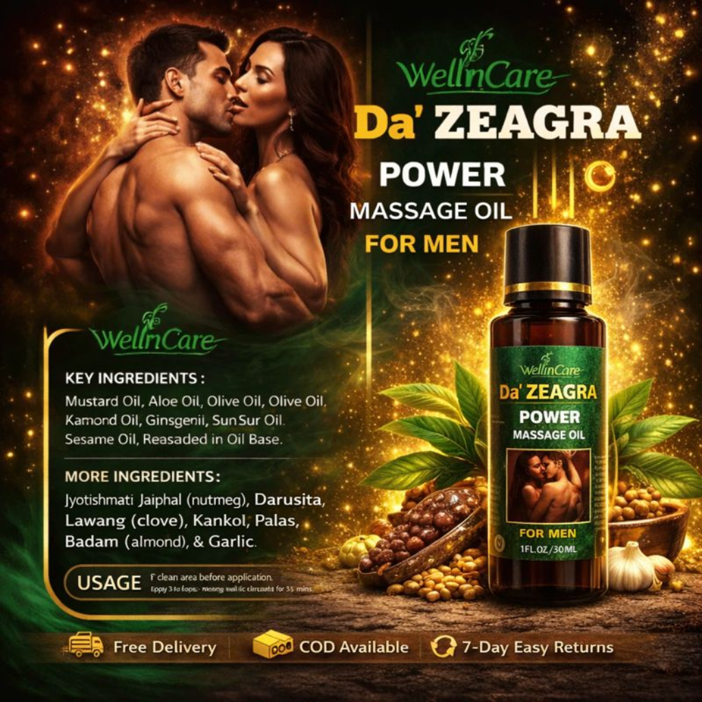 Da' ZEAGRA Power Massage Oil