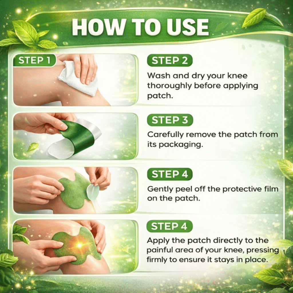 FlexiKnee-Natural Knee Pain Patches