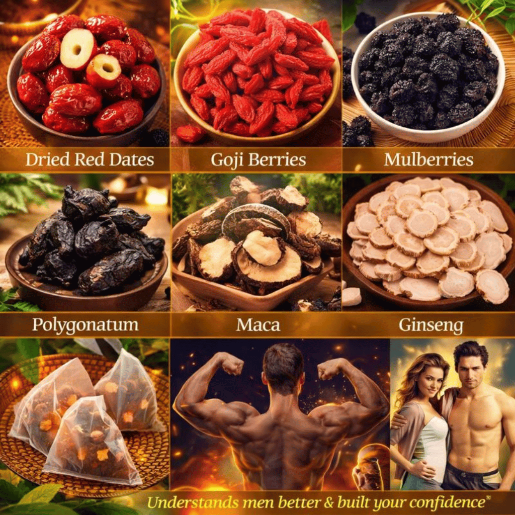 Ginseng Five Treasure Tea