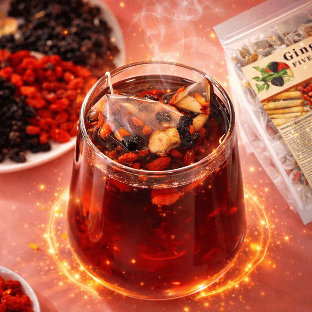 Ginseng Five Treasure Tea