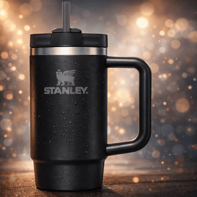 كوب ستانلي مع غطاء وماصة للماء